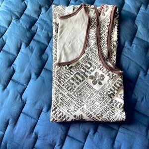 Roxy vintage logo tank top. EUC